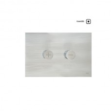 Кнопка смыва OLI Trumpet хром мат. 046198