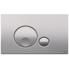Кнопка смыва OLI Globe хром матовый 152951