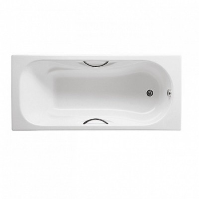 Чугунная ванна Roca Malibu 170x75, 23097000R, с ножками и ручками