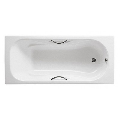 Чугунная ванна Roca Malibu 150x75, 23157000R, с ножками и ручками