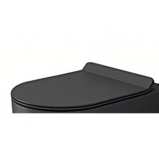 Медленно опускающееся сиденье с крышкой для унитаза Bocchi V-Tondo A0335-004