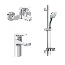 Комплект смесителей Ideal Standard Ceraflex B2189AA для ванны и раковины Комплект смесителей Ideal Standard Ceraflex B2189AA для ванны и раковины