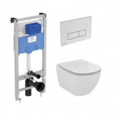 Комплект инсталляции и унитаза Ideal Standard Tesi AquaBlade S0079R0121AA Комплект инсталляции и унитаза Ideal Standard Tesi AquaBlade S0079R0121AA