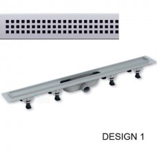 Душевой лоток PlastBrno Design 1 800 SZE1750 с решеткой