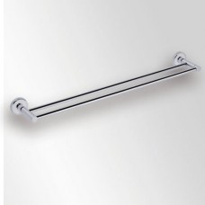 TREND-I полотенцедержатель двойной, хром/розовый