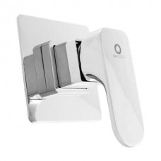 Yukon смеситель душевой встраиваемый , хром/белый