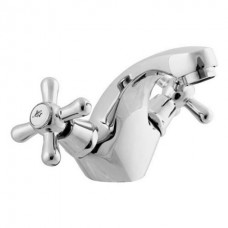 Morava смеситель умывальника с системой отрывания стока, хром