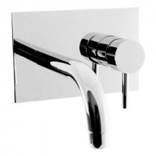 Seina смеситель умывальника стеновой (с монтажной коробкой), хром