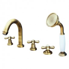 Morava Бронза смеситель каскадный излив Virginia 5-и элементный, темная бронза Morava Бронза смеситель каскадный излив Virginia 5-и элементный, темная бронза