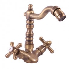 Morava Бронза смеситель биде с выпуском click-clack, темная бронза Morava Бронза смеситель биде с выпуском click-clack, темная бронза