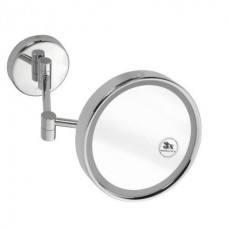 космет. зеркало настенное, zoom, D=200 мм, хром