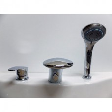 Kongo смеситель каскадный излив Kobra, переключатель в смесителе, хром