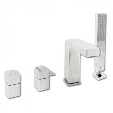 Loira смеситель каскадный излив Amazon, хром