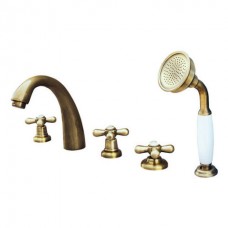 Morava Бронза смеситель каскадный излив Francis 5-и элементный, темная бронза Morava Бронза смеситель каскадный излив Francis 5-и элементный, темная бронза