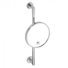 космет. зеркало настенное, zoom, LED, хром