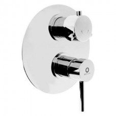 Seina смеситель душевой встраиваемый 2-х дорожный, черный