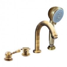 Labe Бронза смеситель каскадный излив Virginia 4-х элементный, темная бронза
