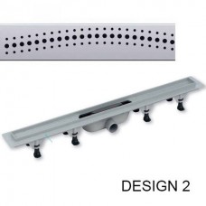 Душевой лоток PlastBrno Design 2 450 SZE2390 с решеткой Душевой лоток PlastBrno Design 2 450 SZE2390 с решеткой