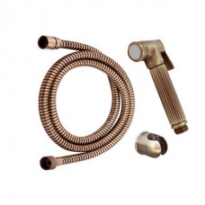 душ набор псевдобиде (шланг, лейка. держ.), черный