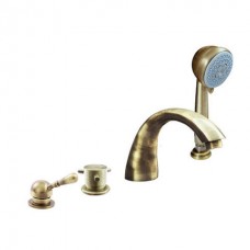 Labe Бронза смеситель каскадный излив Fransis 4-х элементный, темная бронза