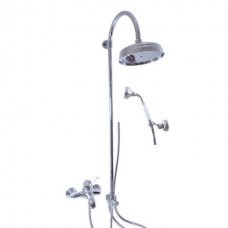 Labe смеситель душевой с душевым комплектом, хром