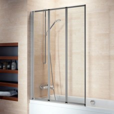Складная стеклянная шторка для ванны Riho VZ Alta 100 Складная стеклянная шторка для ванны Riho VZ Alta 100