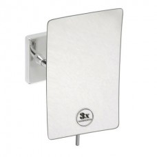 космет. зеркало настенное, zoom, хром