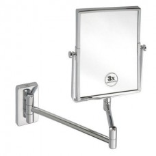 космет. зеркало c 2xLED подсветкой и сенсорной кнопкой, хром