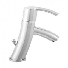 Volga смеситель умывальника с системой открывания стока, хром