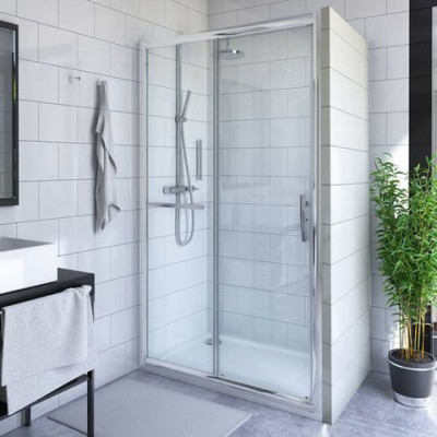 Proxima Line душевая дверь раздвижная PXD2N/120, хром/прозрачный