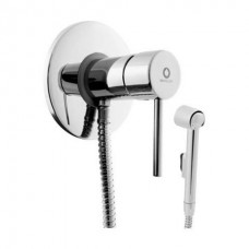 Seina смеситель биде скрытого монтажа с мет. лейкой, черный