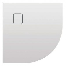 Акриловый полукруглый душевой поддон Riho Basel 90x90, сифон, белый Акриловый полукруглый душевой поддон Riho Basel 90x90, сифон, белый
