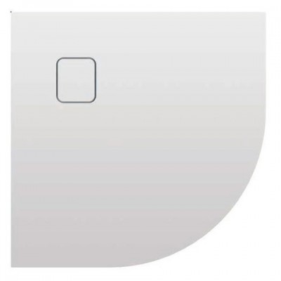 Акриловый полукруглый душевой поддон Riho Basel  90x90, сифон, белый