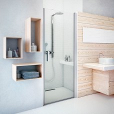 Tower Line дверь распашная TCN1/100, матовое серебро/печатный узор Tower Line дверь распашная TCN1/100, матовое серебро/печатный узор