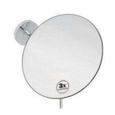 космет. зеркало настенное, zoom, D=200 мм, хром