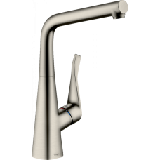 Смеситель для кухни Hansgrohe Metris M71 320 , сталь