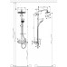 Душевая стойка Hansgrohe Croma E Showerpipe 280 1jet