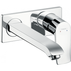 Смеситель для умывальника Hansgrohe Metris встраиваемый 