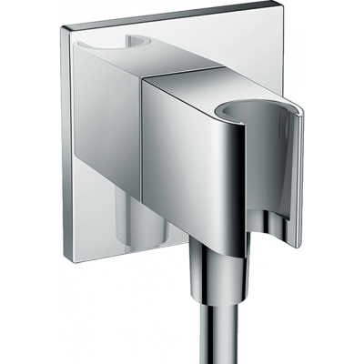 Шланговое подключение Hansgrohe FixFit Porter Square