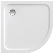 Поддон ELIPSO PRO-80 CHROME белый