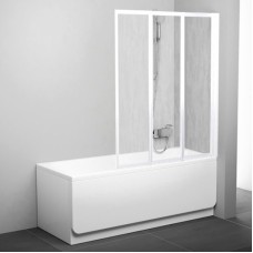 Шторка на ванну Ravak Supernova VS3 100  белый, рейн