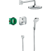 Душевая система Hansgrohe Croma Select E\Ecostat E 27294000 Душевая система Hansgrohe Croma Select E\Ecostat E 27294000