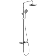 Душевая стойка с изливом Villeroy&Boch, термостат, 3 режима, TVS00000700061