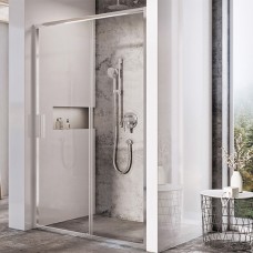 Душевая дверь Ravak BLSDP2-100 блестящий + стекло Транспарент