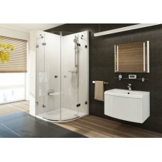 Душевой уголок Ravak Brilliant BSKK4-100 хром + стекло Транспарент