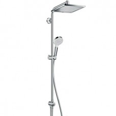 Душевая система hansgrohe Crometta E 240 1jet Showerpipe Reno EcoSmart