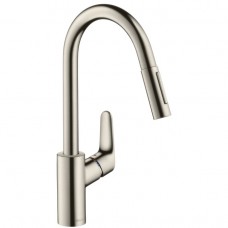 Смеситель для кухни Hansgrohe Focus M41 с вытяжным душем