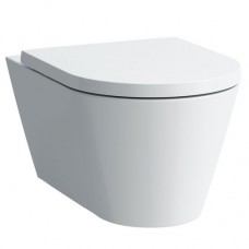 Подвесной унитаз Kartell by Laufen, 370х545х430, с глубоким смыванием, Rimless (со скрытым ободком), цвет белый Подвесной унитаз Kartell by Laufen, 370х545х430, с глубоким смыванием, Rimless (со скрытым ободком), цвет белый