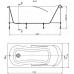 Акриловая ванна Roca Uno 170x75