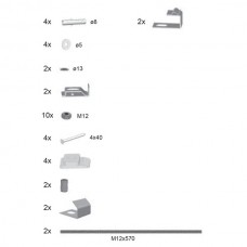 Кpепление панели пеpедней MAGNOLIA Кpепление панели пеpедней MAGNOLIA